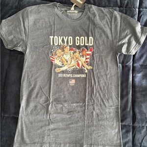 Navy Tokyo Gold 3x3 Olympic Champions Tee